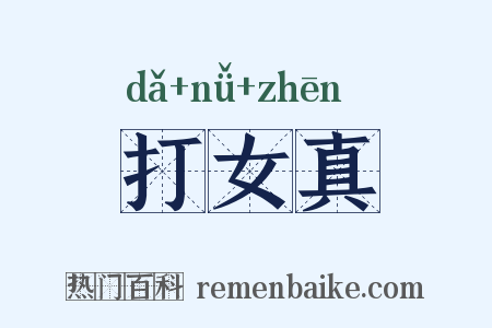 打女真是什么意思的图片